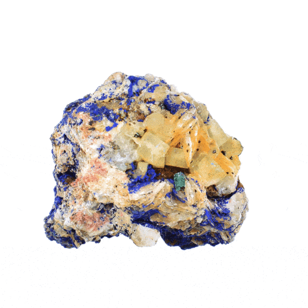 Raw Azurite piece with a size of 4cm. Buy online shop.