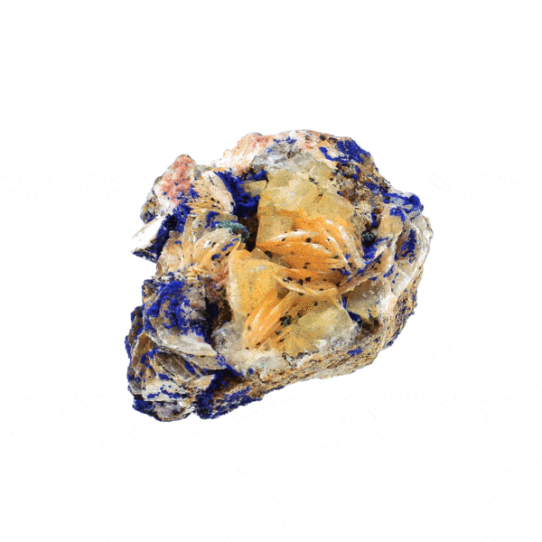 Raw Azurite piece with a size of 4cm. Buy online shop.