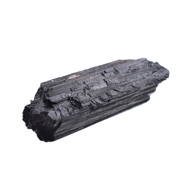 Raw 5cm piece of natural black tourmaline gemstone. Buy online shop.