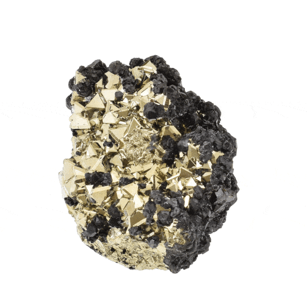 Natural Raw piece of chalcopyrite gemstone, with a size of 5cm. Buy online shop.