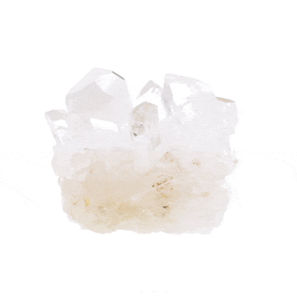 Natural crystal quartz cluster with a size of 9cm. Buy online shop.