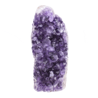 Raw piece of natural amethyst gemstone with a height of 15cm. Buy online shop.