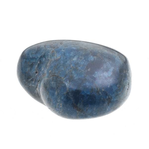 Φυσική πέτρα Απατίτη σε σχήμα καρδιάς, μεγέθους 8cm. Αγοράστε online shop.