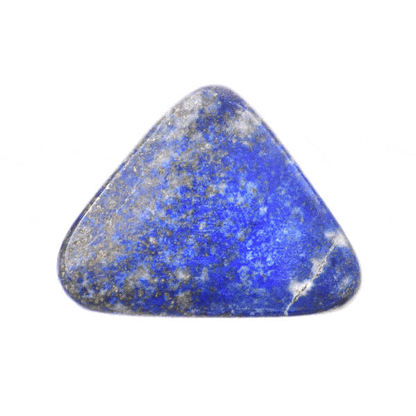 Polished piece of natural lapis lazuli gemstone, with a size of 6cm. Buy online shop.