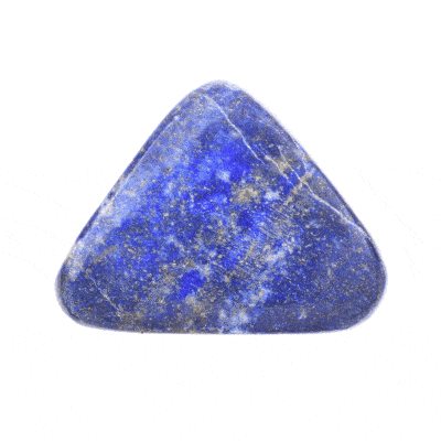 Polished piece of natural lapis lazuli gemstone, with a size of 6cm. Buy online shop.