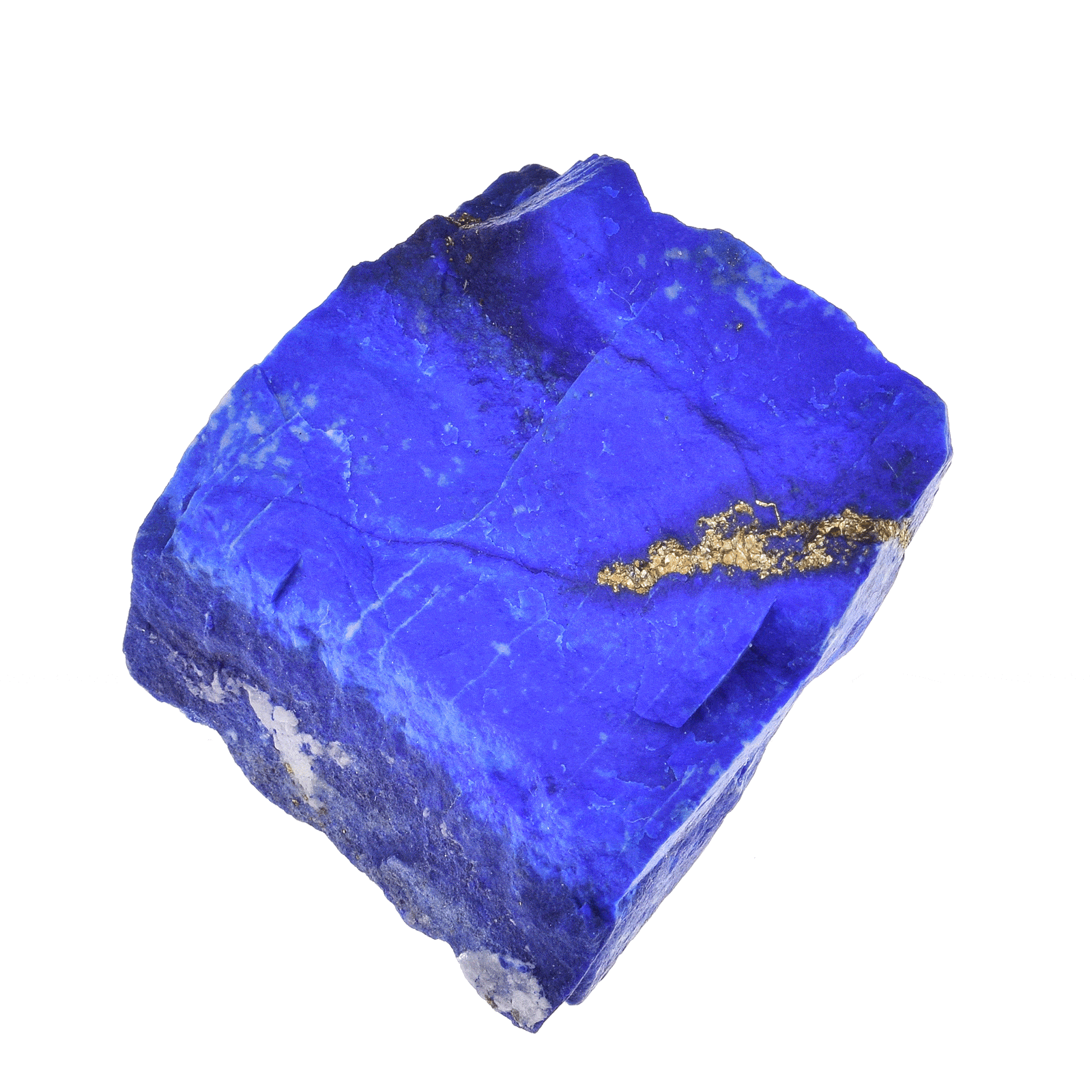 Ακατέργαστο κομμάτι φυσικής πέτρας Λάπι Λάζουλι εξαιρετικής ποιότητας, μεγέθους 4,5cm. Αγοράστε online shop.