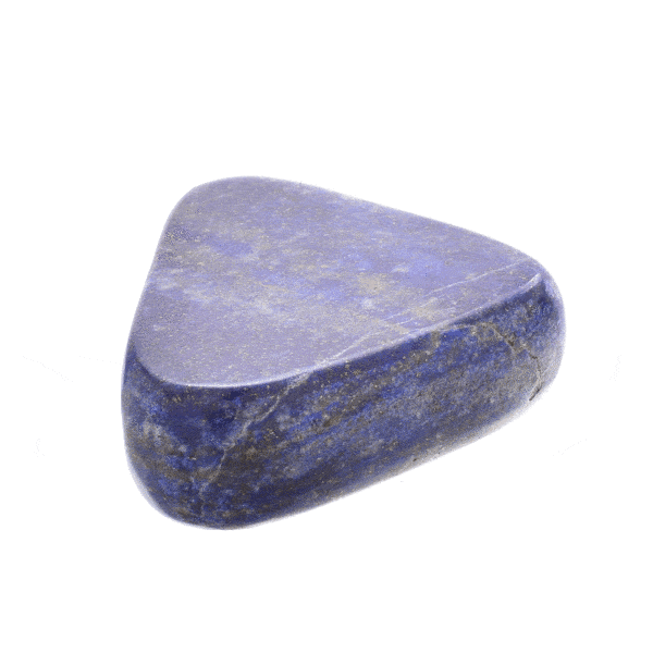 Polished piece of natural lapis lazuli gemstone, with a size of 6cm. Buy online shop.