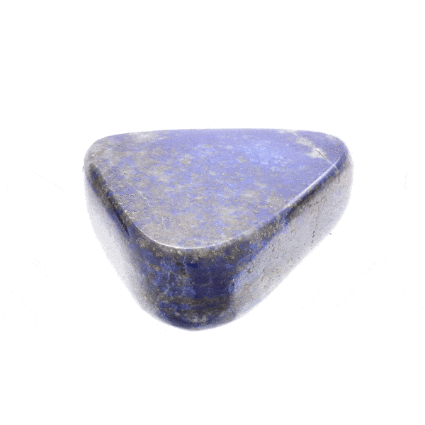 Polished piece of natural lapis lazuli gemstone, with a size of 6cm. Buy online shop.