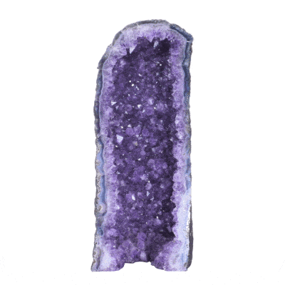 Natural Amethyst geode with a height of 38.5cm. Buy online shop.