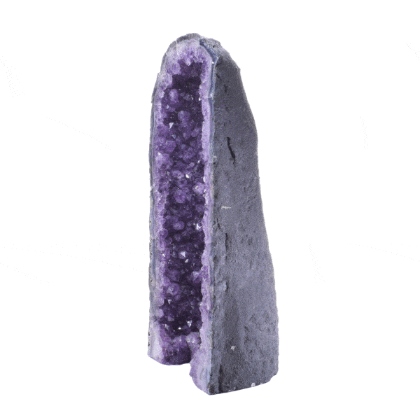 Natural Amethyst geode with a height of 38.5cm. Buy online shop.