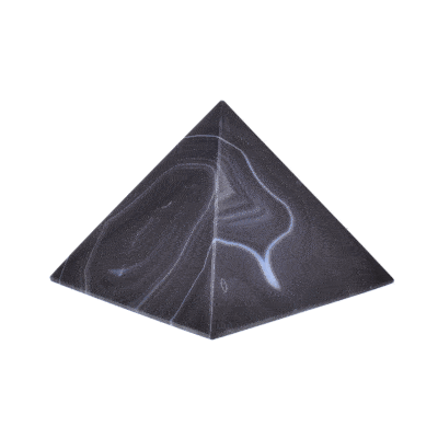 Πυραμίδα από φυσική πέτρα αχάτη τεχνητά χρωματισμένη, ύψους 5cm. Αγοράστε online shop. 