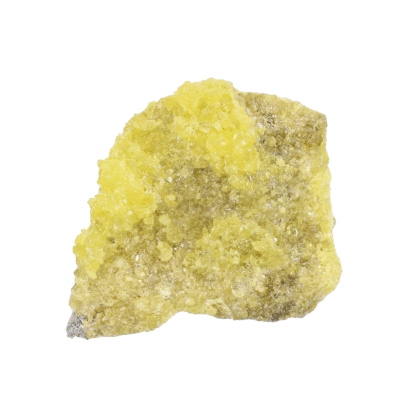Natural 10cm raw piece of sulfur gemstone. 