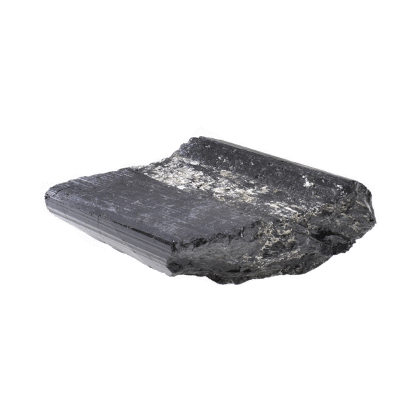 Ακατέργαστο κομμάτι φυσικής πέτρας μαύρης τουρμαλίνης, μεγέθους 8cm. Αγοράστε online shop.