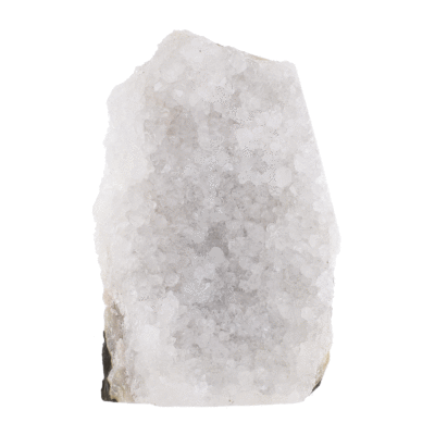 Ακατέργαστο κομμάτι φυσικής πέτρας αμεθύστου, του οποίου το χρώμα δεν έχει σχηματιστεί. Ο Αμέθυστος έχει ύψος 15,5cm. Αγοράστε online shop.
