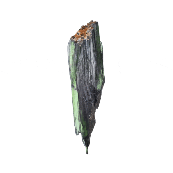 Raw 9cm piece of natural vivianite gemstone. 