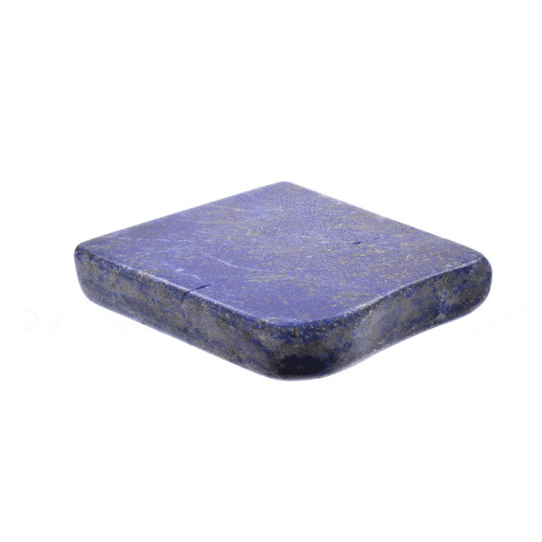 Polished piece of natural lapis lazuli gemstone, with a size of 6.5cm. Buy online shop.