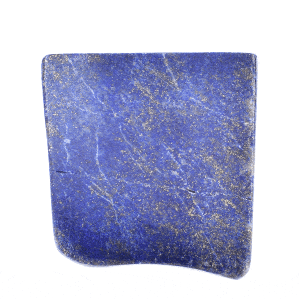 Polished piece of natural lapis lazuli gemstone, with a size of 6.5cm. Buy online shop.