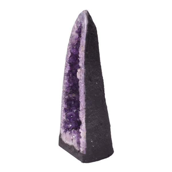 Natural 40.5cm amethyst geode gemstone.