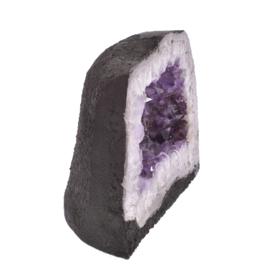 Natural amethyst geode gemstone with a size of 20.5cm. Buy online shop.