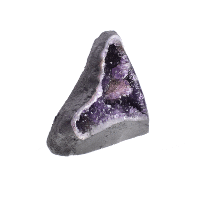 Natural 20cm amethyst geode gemstone.