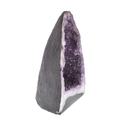 Natural amethyst geode gemstone with a hight of 35cm. Buy online shop.