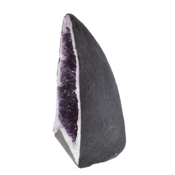 Γεώδες φυσικής πέτρας αμεθύστου, ύψους 35cm. Αγοράστε online shop.