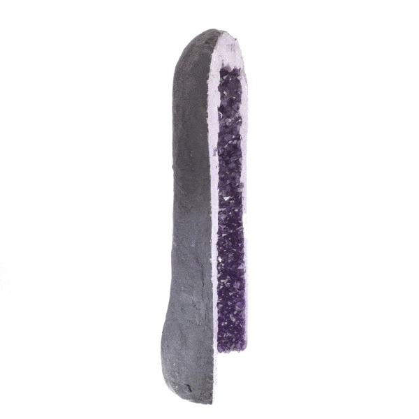 Natural amethyst geode gemstone, with a height of 53cm. Buy online shop.