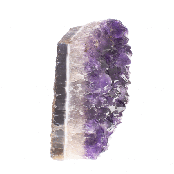 Raw piece of natural amethyst gemstone with a size of 20cm. Buy online shop.