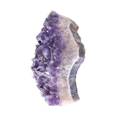 Raw piece of natural amethyst gemstone with a size of 20cm. Buy online shop.