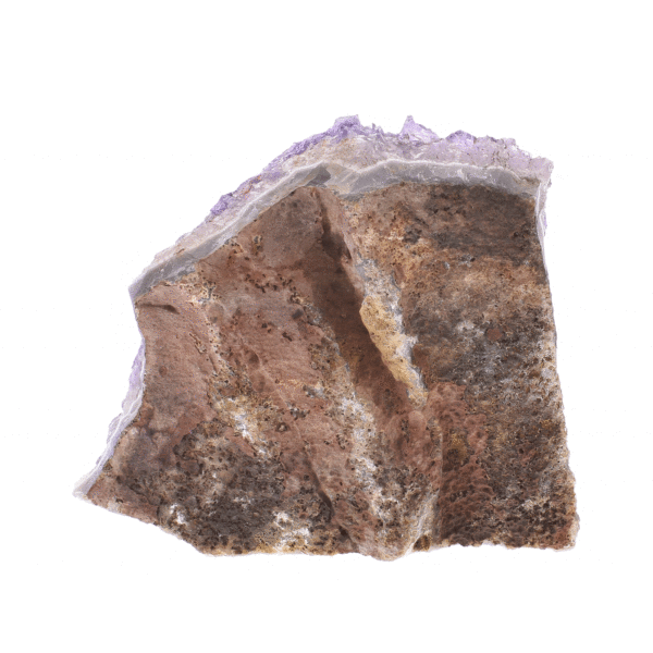 Raw piece of natural amethyst gemstone with a size of 20cm. Buy online shop.