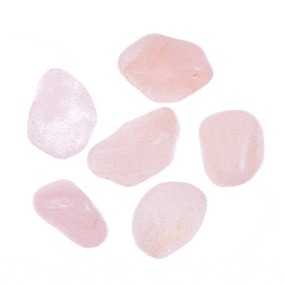 Μπαρόκ πέτρες φυσικού ροζ χαλαζία, με μέγεθος από 3,5cm έως 4,5cm. Αγοράστε online shop.