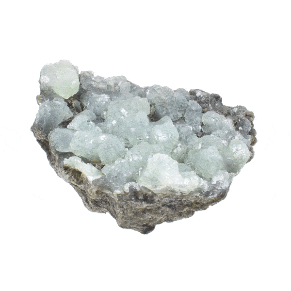 Ακατέργαστο κομμάτι φυσικής πέτρας πρενίτη, μεγέθους 5,5cm. Αγοράστε online shop.