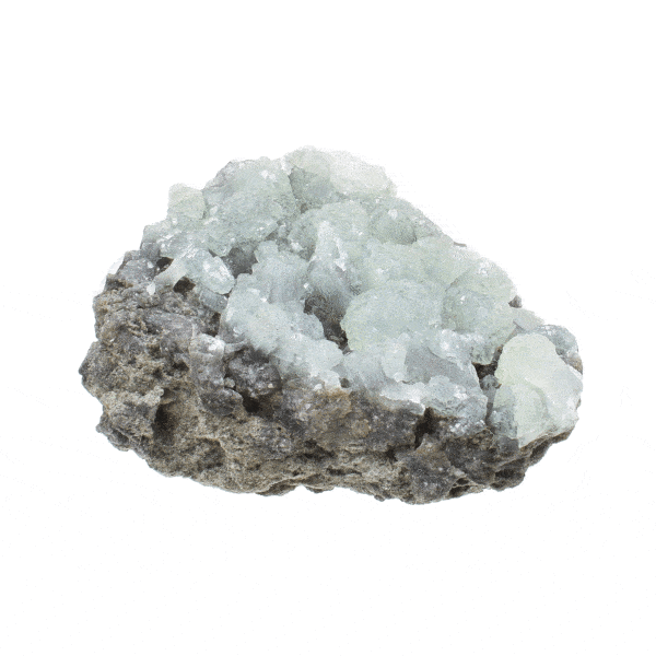 Ακατέργαστο κομμάτι φυσικής πέτρας πρενίτη, μεγέθους 5,5cm. Αγοράστε online shop.