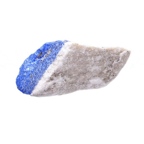 Raw piece of natural lapis lazuli gemstone with a size of 7.5cm. Buy online shop.