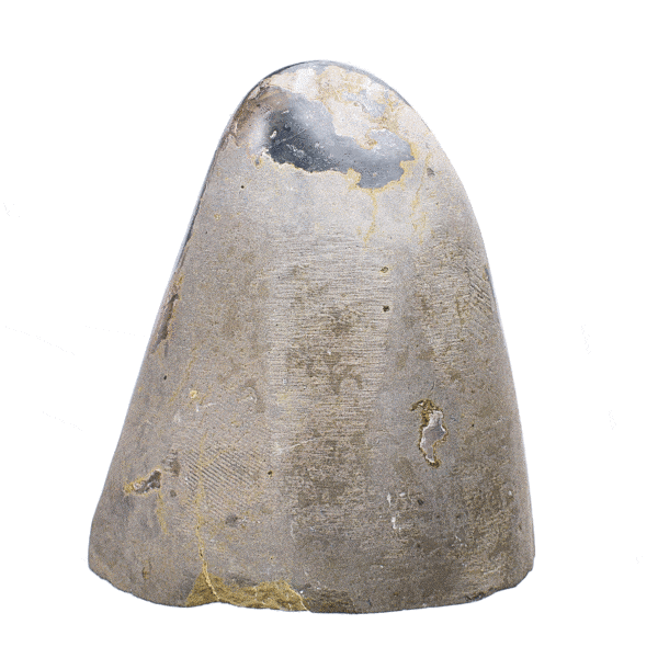 Kομμάτι φυσικής πέτρας Αμέθυστου με γυαλισμένο περίγραμμα, ύψους 11cm. Αγοράστε online shop.
