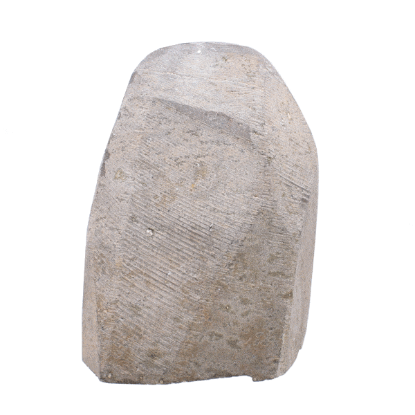 Kομμάτι φυσικής πέτρας Αμέθυστου με γυαλισμένο περίγραμμα, ύψους 9,5cm. Αγοράστε online shop.