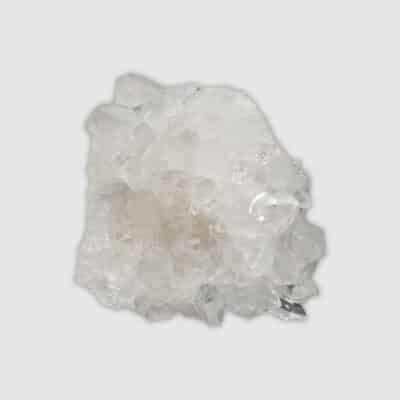 Raw 10cm piece of natural crystal quartz cluster. Buy online shop.