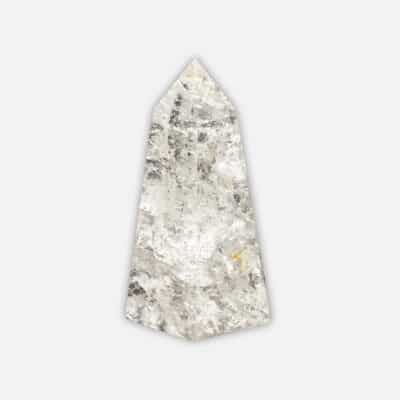 Γυαλισμένος οβελίσκος από φυσικό κρύσταλλο χαλαζία, ύψους 7,5cm. Αγοράστε online shop.
