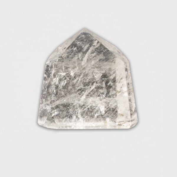 Γυαλισμένο point από φυσικό πέτρωμα Κρυστάλλου Χαλαζία ύψους 8,5cm. Αγοράστε online shop.