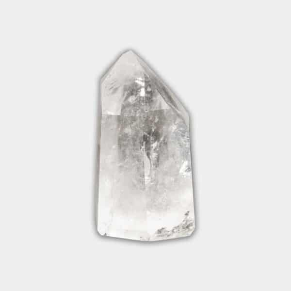 Γυαλισμένο point από φυσικό πέτρωμα Κρυστάλλου Χαλαζία ύψους 7cm. Αγοράστε online shop.