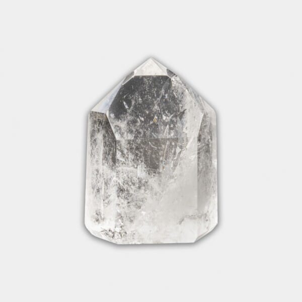Γυαλισμένο point από φυσικό πέτρωμα Κρυστάλλου Χαλαζία ύψους 7cm. Αγοράστε online shop.
