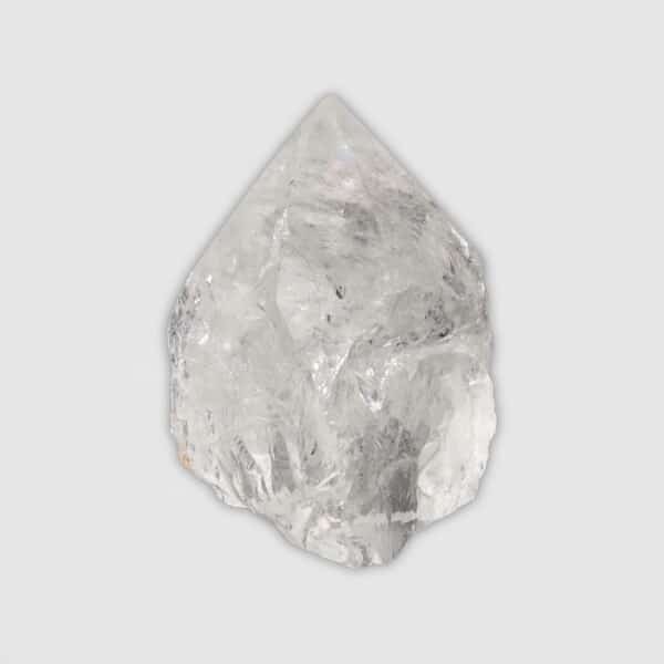 Point από φυσικό κρύσταλλο χαλαζία με γυαλισμένη κορυφή και ύψος 7cm. Αγοράστε online shop.