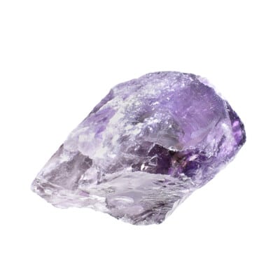 Raw 11cm piece of natural amethyst gemstone. Buy online shop.