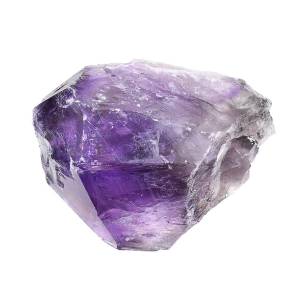 Raw 11cm piece of natural amethyst gemstone. Buy online shop.