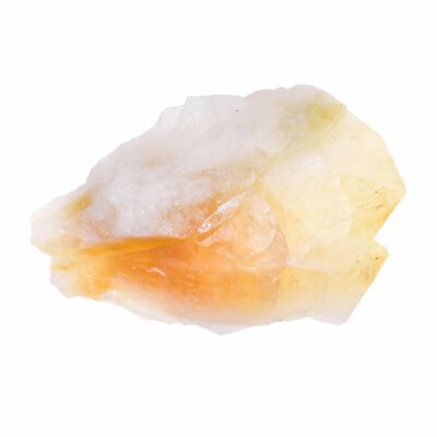 Raw 13cm piece of natural citrine quartz gemstone. Buy online shop.