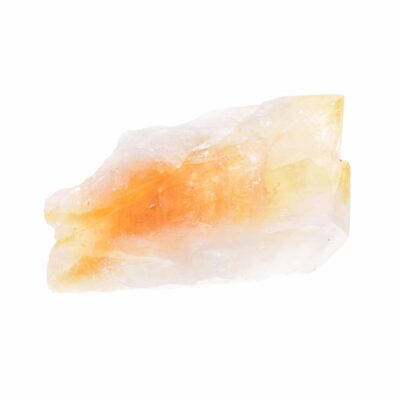 Raw 13cm piece of natural citrine quartz gemstone. Buy online shop.