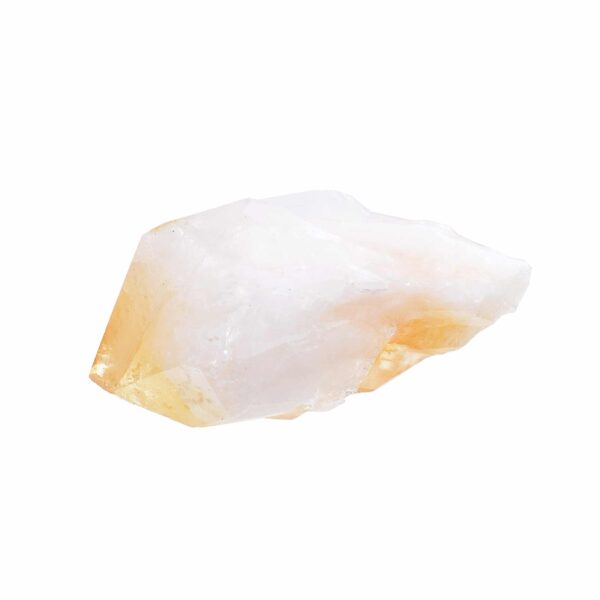 Raw 14cm piece of natural citrine quartz gemstone. Buy online shop.