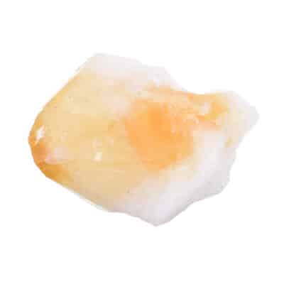 Raw 14cm piece of natural citrine quartz gemstone. Buy online shop.