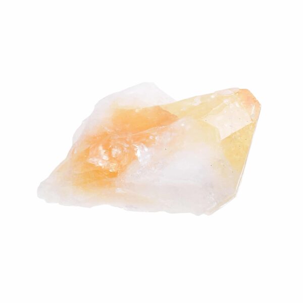 Raw 14cm piece of natural citrine quartz gemstone. Buy online shop.