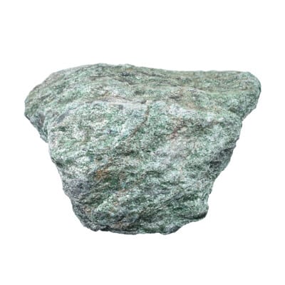 Ακατέργαστο κομμάτι φυσικής πέτρας φουξίτη, μεγέθους 14cm. Αγοράστε online shop.